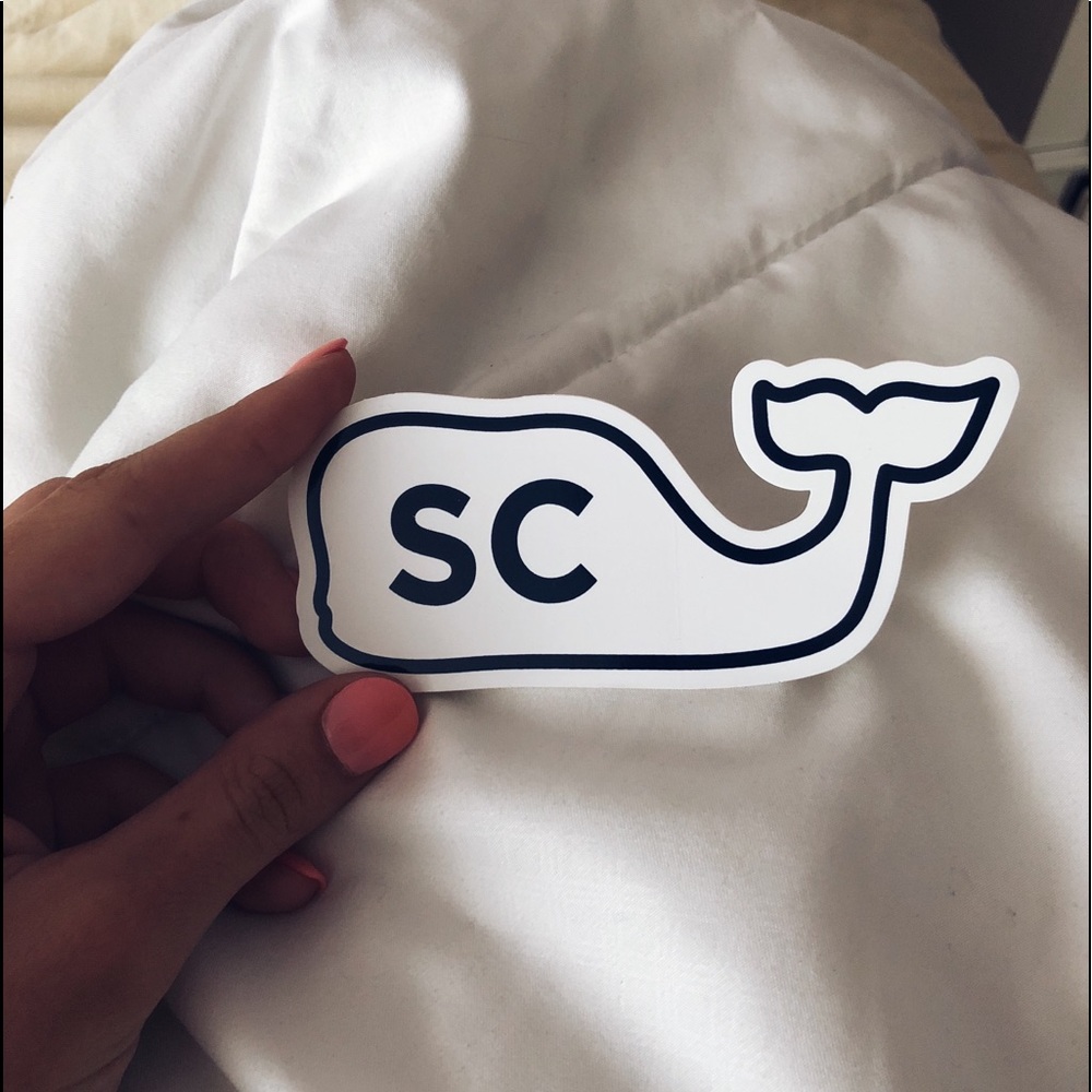 SC VINEYARD VINES STICKER